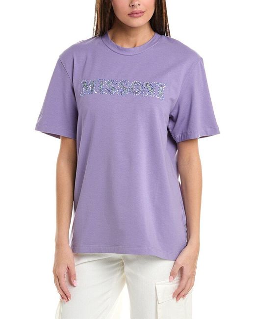 Missoni Purple M T-shirt