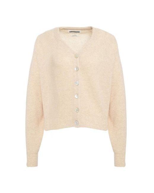 Crush Natural Semara' Cashmere Cardigan