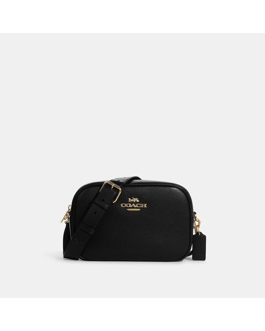 Coach Outlet Leather Jamie Camera Bag in Gold/Black (Black) Lyst