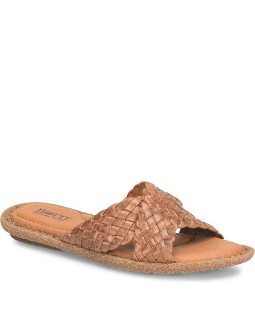 Born Brown Rue Sandals