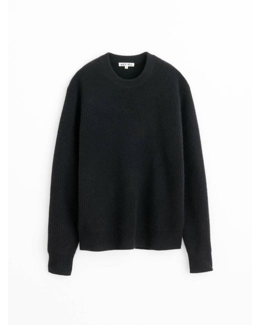 Alex Mill Black Jordan Cashmere Sweater for men