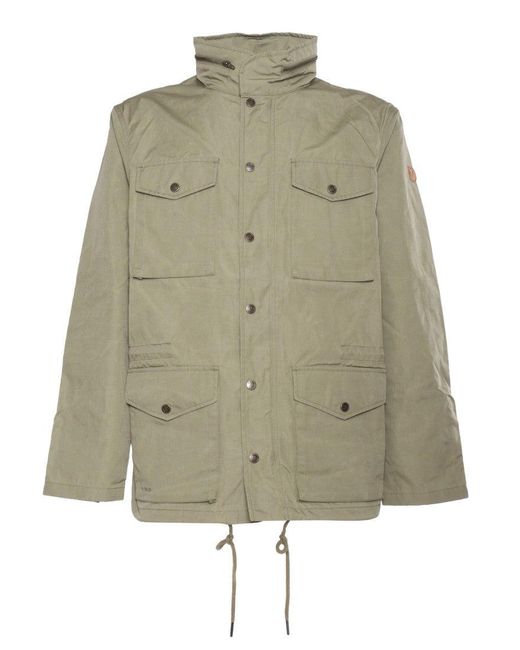 Fjallraven Green Button-Up Jacket for men