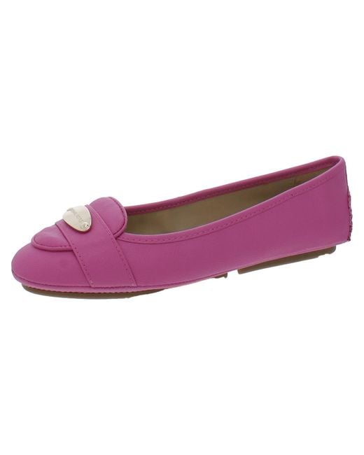 Michael kors flats purple deals