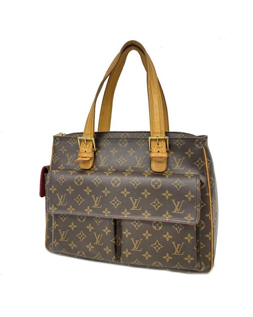 Louis Vuitton Brown Multiple Cité Canvas Shoulder Bag (pre-owned)