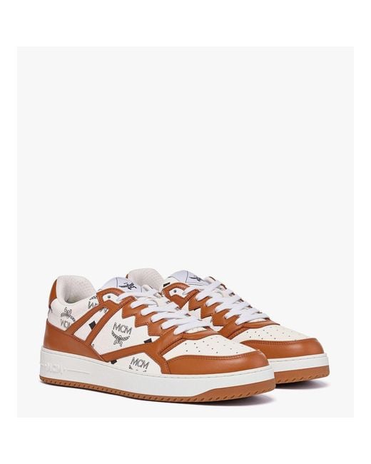 MCM Pink Neo Terrain Lo Sneakers for men