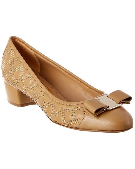 ferragamo vara bow pump