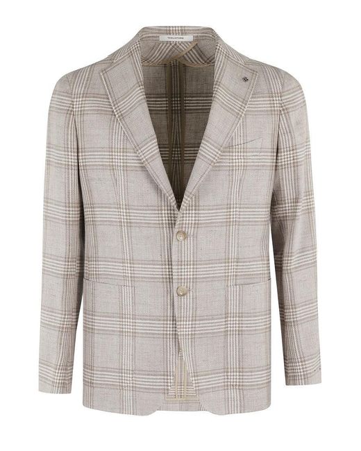 Tagliatore Gray Wales Jacket for men