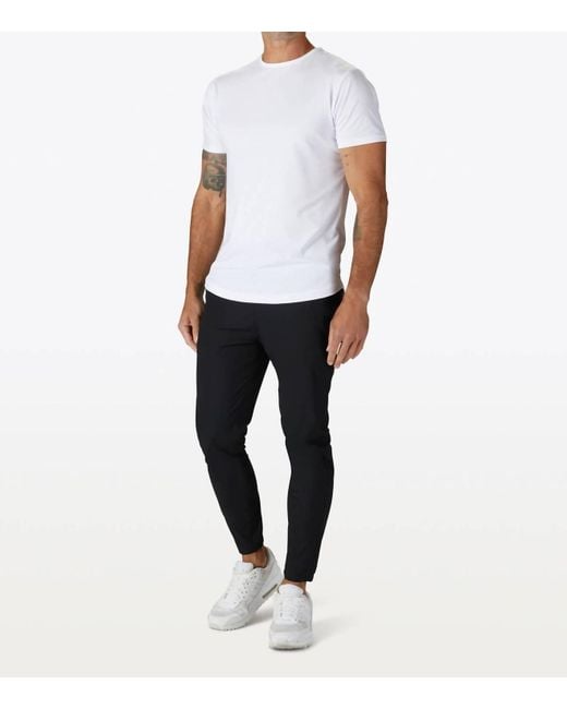 Cuts White Slim Ao Jogger for men