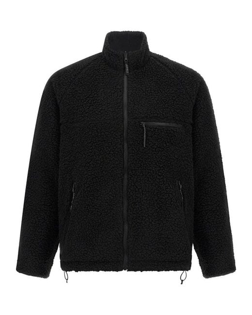 Gramicci Black Reversible Sherpa' Jacket for men