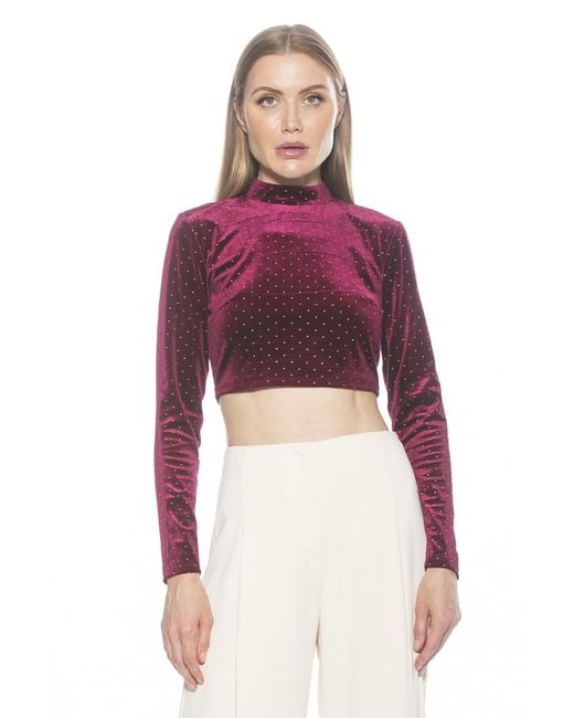 Alexia Admor Red Ari Top