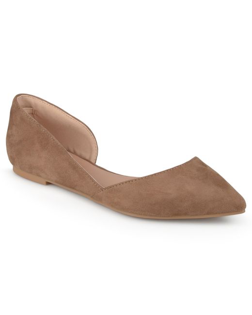 Journee Collection Gray Collection Ester Flat