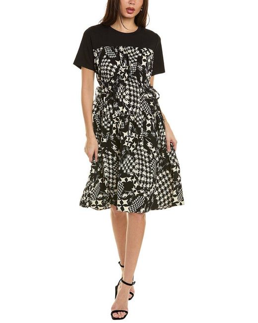Gracia Black Tiered Mini Dress