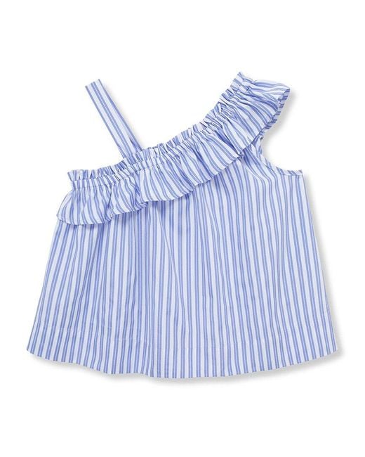 Habitual Blue Woven Top