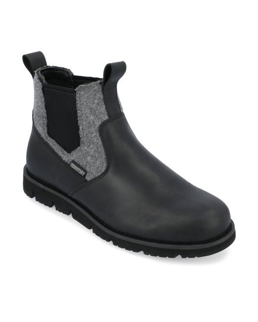 Territory Canyonlands Water Resistant Chelsea Boot in Black for Men Lyst