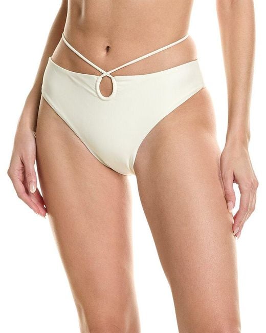 Devon Windsor White Leanne Bikini Bottom