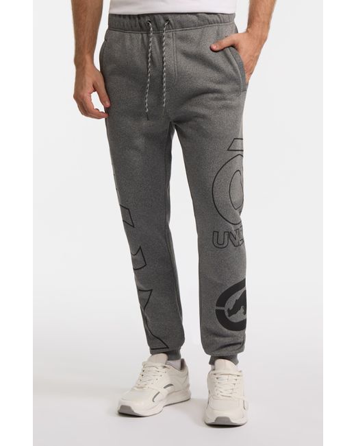 Ecko' Unltd Gray Big Print Jogger for men