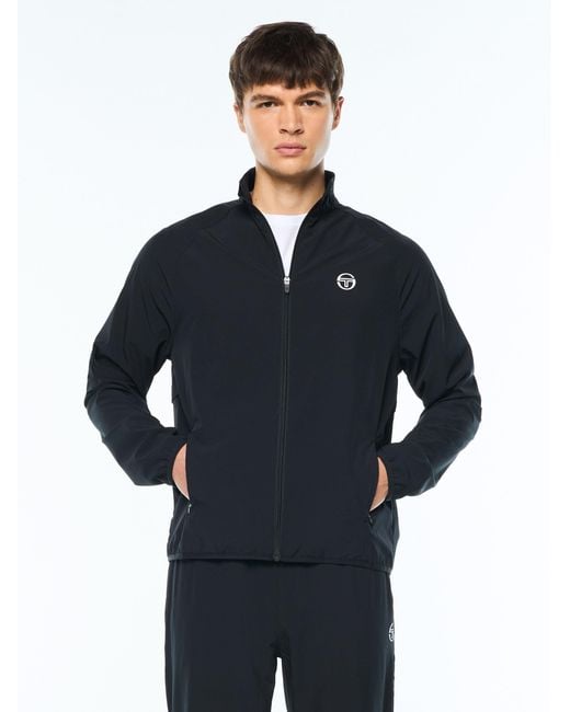 Sergio Tacchini Blue Affondo Performance Track Jacket for men