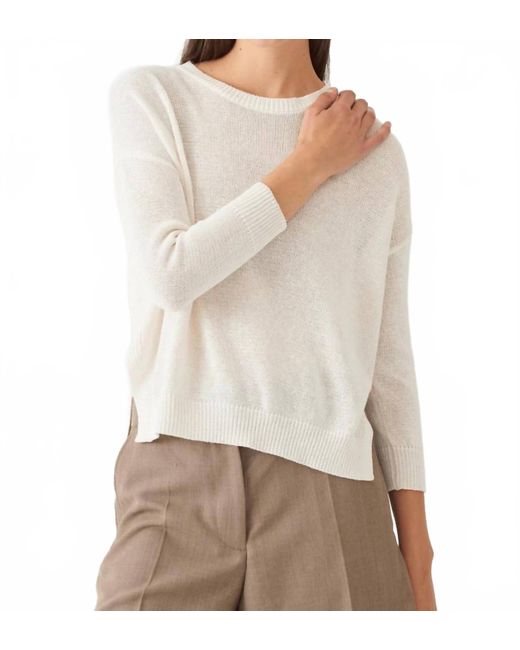 DEMYLEE White Nadin Sweater