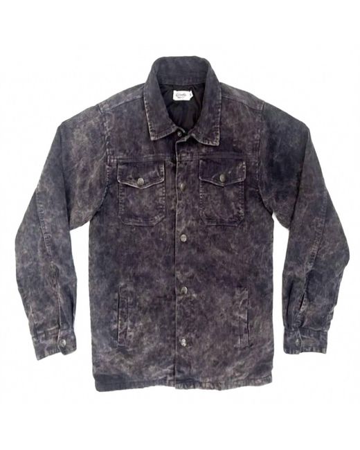 Kinetix Blue Cascade Corduroy Jacket for men