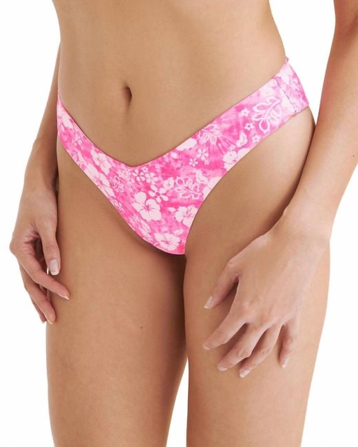 Kulani Kinis Pink Cheeky V Bikini Bottom