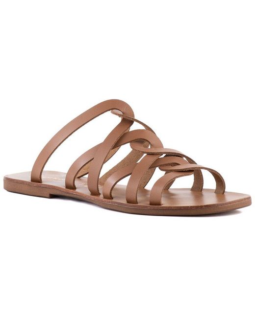 Seychelles Brown Off The Grid Leather Sandal
