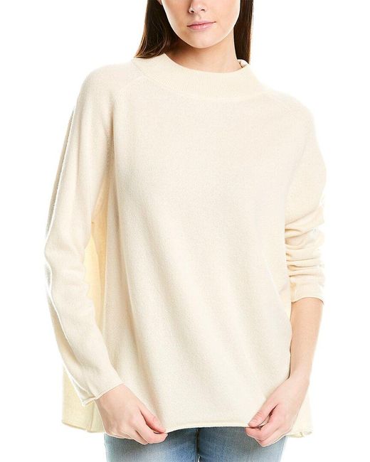 Eileen Fisher Mock Neck Cashmere \u0026 Wool 