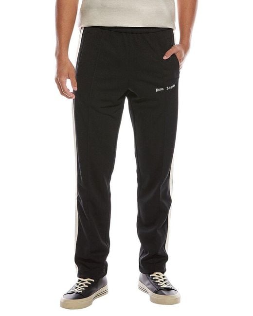 Palm Angels Black Classic Logo Track Pant for men
