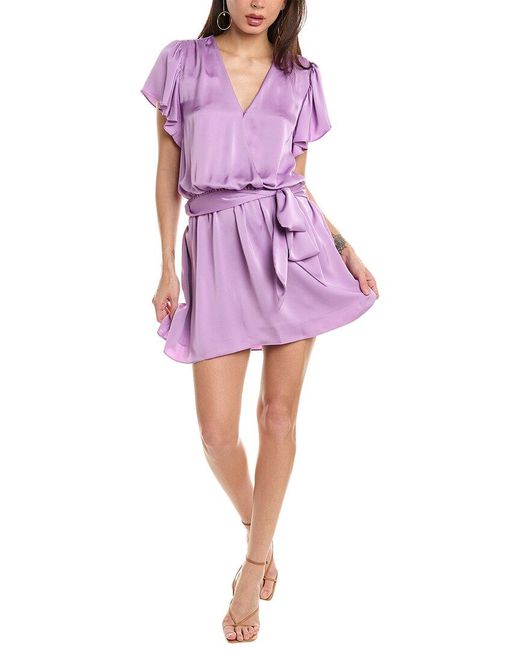 Ramy Brook Purple Bette Dress