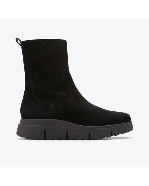 Clarks Black Loriini May Suede