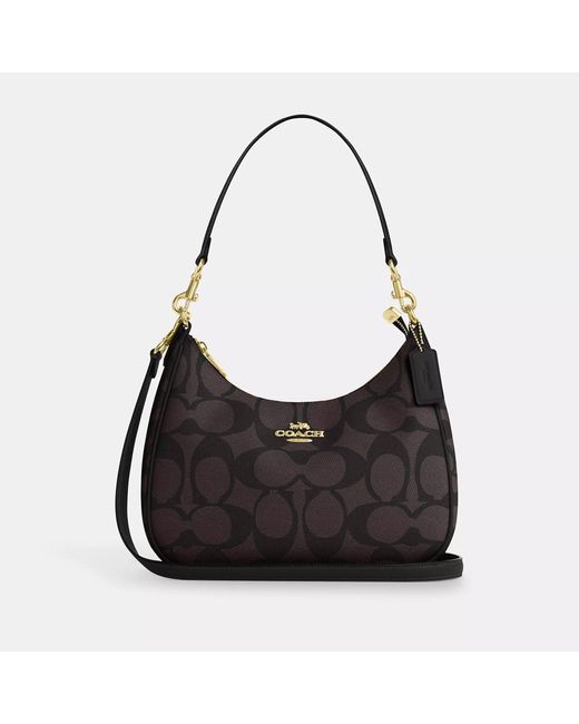 COACH Black Teri Hobo Bag