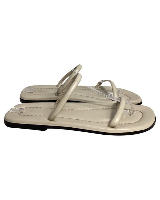 Totême  White City Flat Sandals