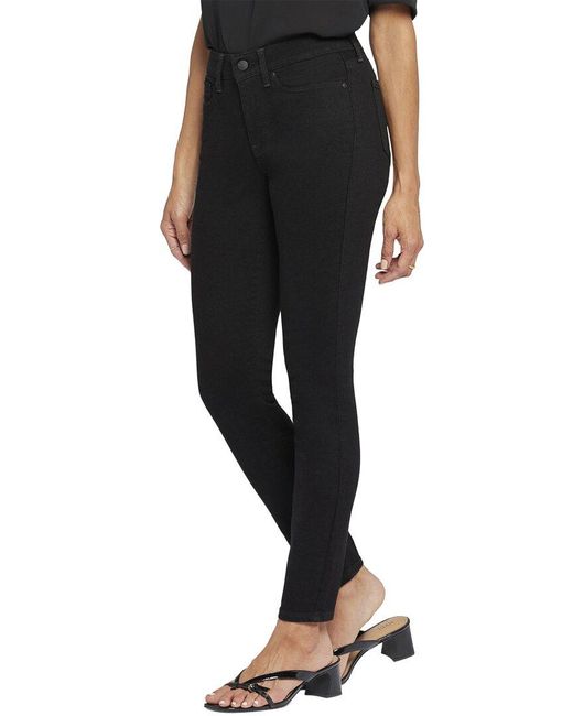 NYDJ Petite Ami Black Skinny Leg Jean