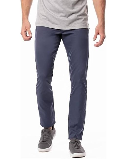 Travis Mathew Blue Open To Close Pant for men