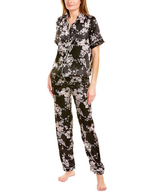 ANNA KAY Synthetic 2pc Lola Pajama Set in Black - Save 2% | Lyst