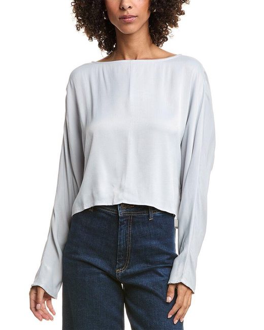 Bella Dahl White Dolman Sleeve Blouse