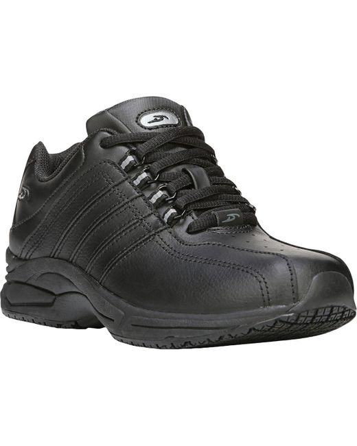 Dr. Scholls Black Kimberly Ii Slip Resistant Memory Foam Work Shoes