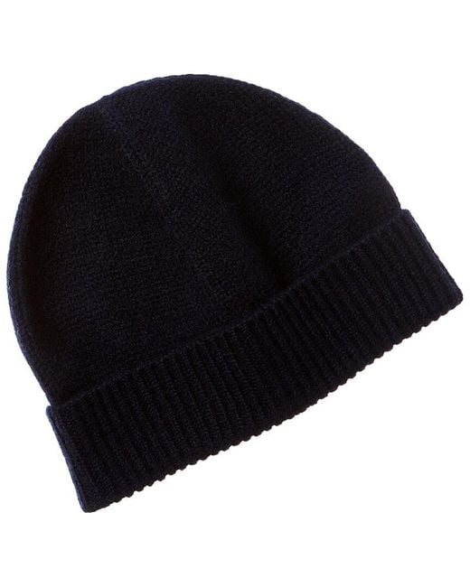 Sofiacashmere Blue Luxurious Cashmere Knit Hat