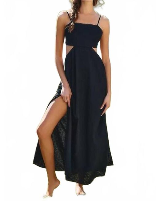 Maaji Black Obsidian Francesca Long Dress