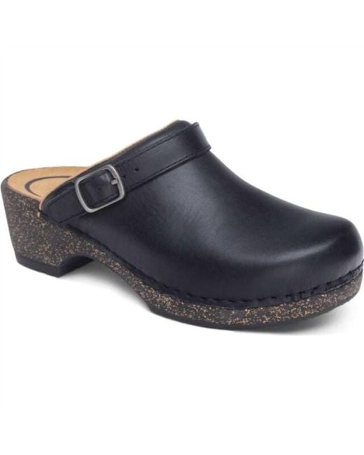 Aetrex Blue Beckie Clog