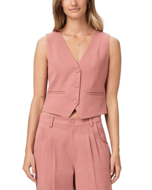 PAIGE Pink Iris Vest