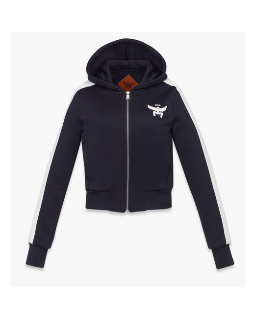 MCM Blue Essential Terry Track Jacket