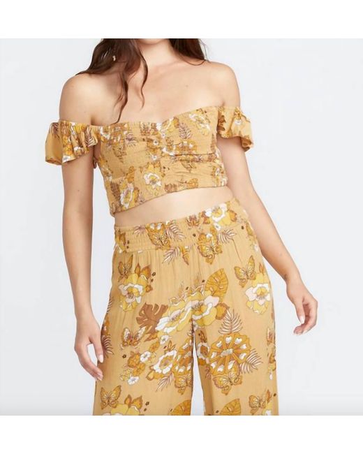 Volcom Yellow Sun Keep Cami Top