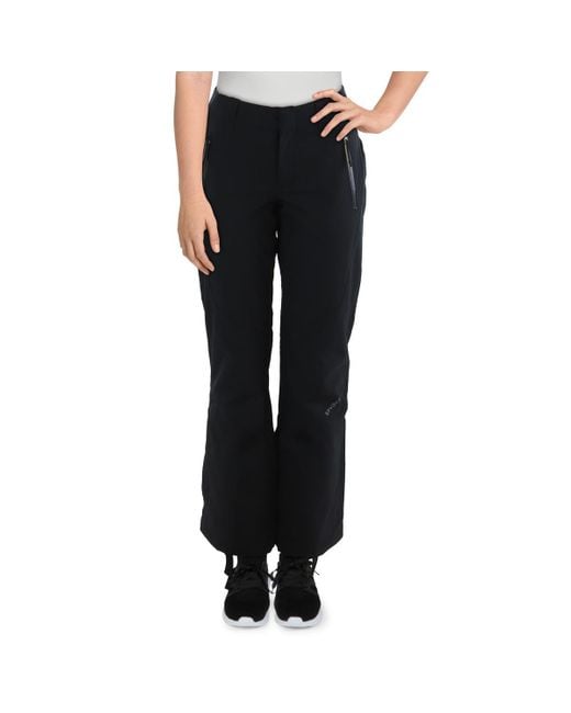 Spyder Black Winner Insulated Waterproof Snow Pants