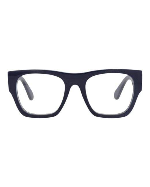 Chloé Blue Square-Frame Recycled Acetate Optical Frames