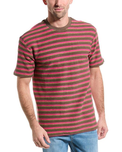 Scotch & Soda Structured Stripe T-shirt for men
