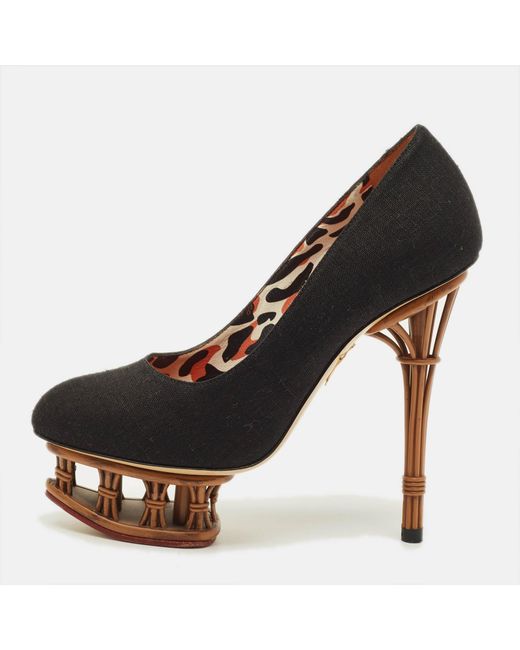 Charlotte Olympia Brown Dolly