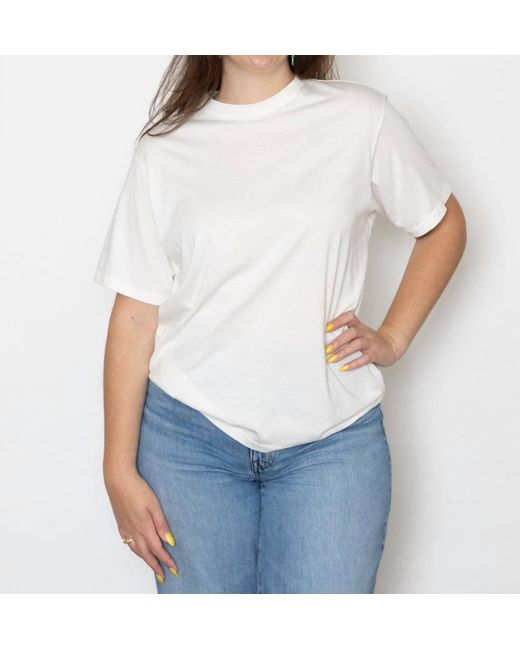 ARCH THE White Oversized T-Shirt