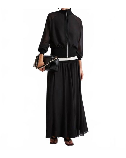 Marella Black Gufo Blouson Jacket