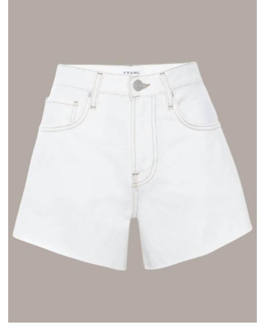 FRAME White Le Super High Short
