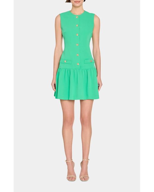 Amanda Uprichard Green Oklyn Dress
